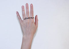 Undulate | Fused Ring | Sterling Silver | Large