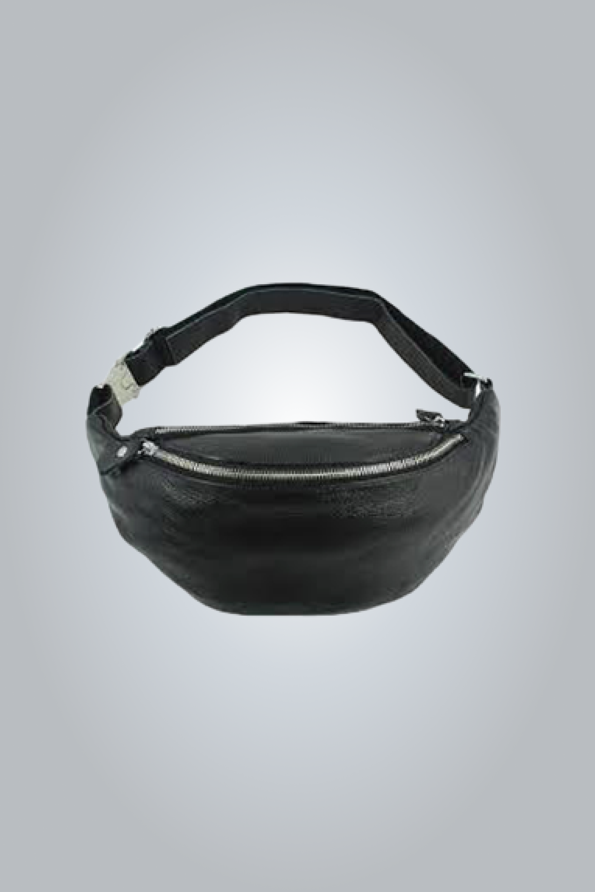 The Fanny Pack | Black Leather