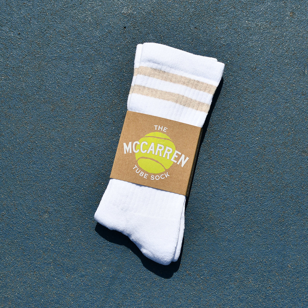 McCarren | Tube Socks | Linen | Recycled Eco-Cotton | Large