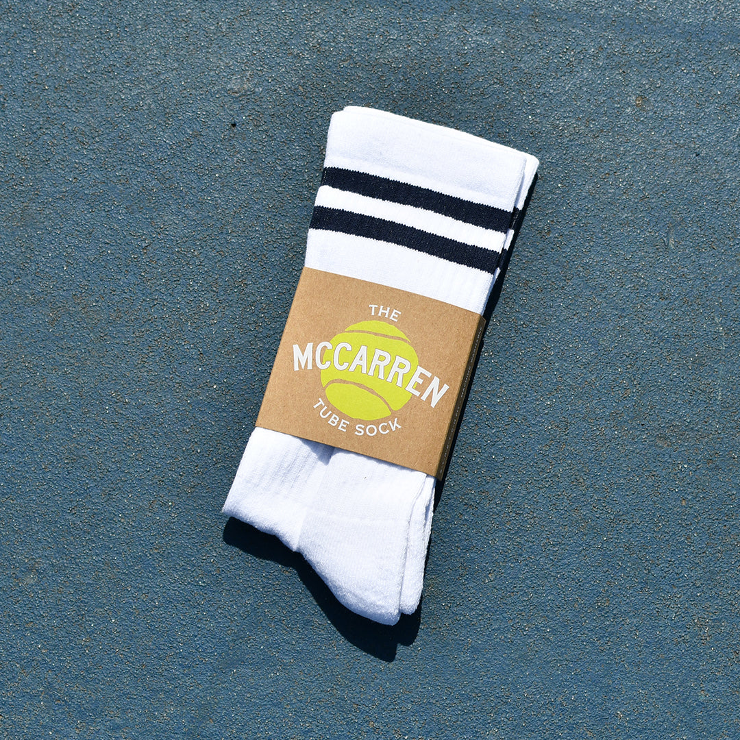 McCarren | Tube Socks | Navy | Recycled Eco-Cotton | Large
