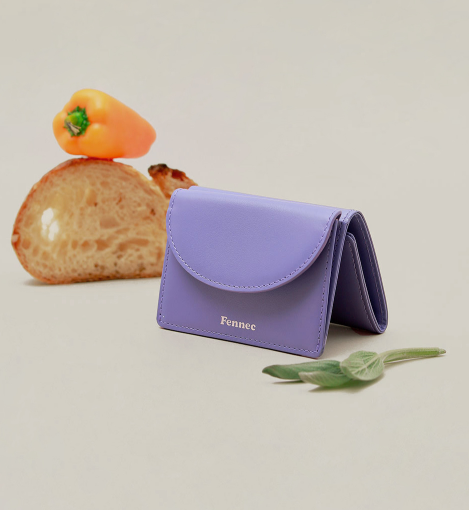 Halfmoon Mini Wallet | Haze Purple