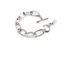 Chainlink Bracelet | Rhodium Dipped