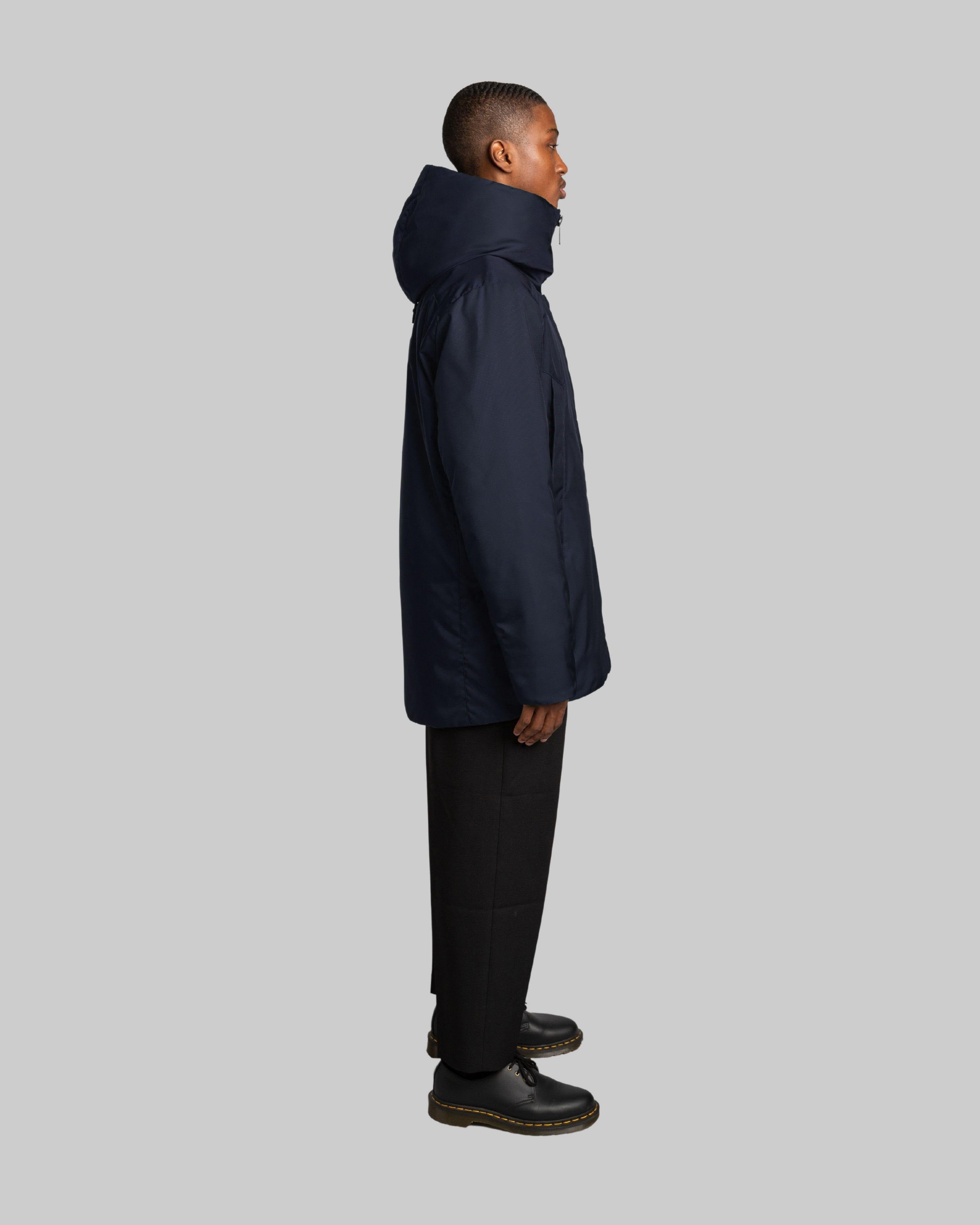 YVON Men's Mid-Length Coat in Econyl® - 457 ANEW | Atelier IV V VII Inc.